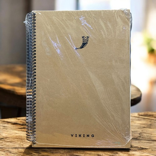 Keskin Plume Viking Sert Kapak Defter 20x28 Cm 100 Yp. Kareli