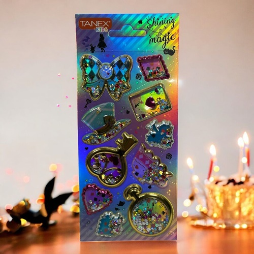 Kids Happy 3d Stickers Kabartma Magic Etiket 26066