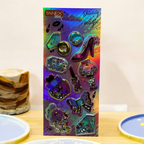 Kids Happy 3d Stickers Kabartma Magic Etiket 26067