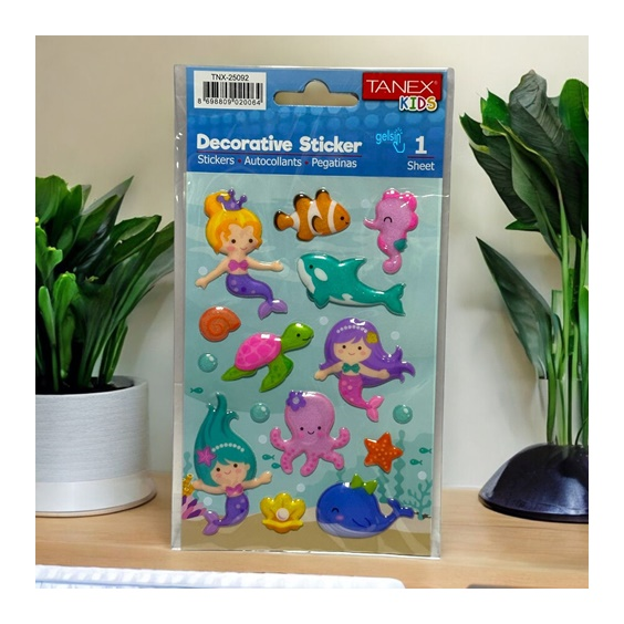 Kids Happy 3d Stickers Ocean Serisi Etiket 25092