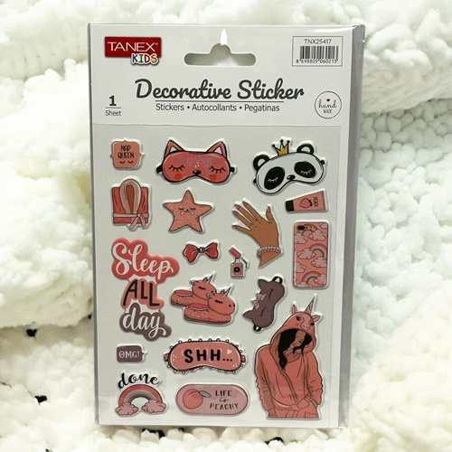 Kids Happy 3d Stickers Puffy Uyku Serisi 25417