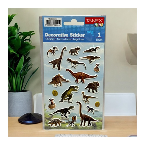 Kids Happy 3d Stickers Unicorn Serisi Etiket 25077