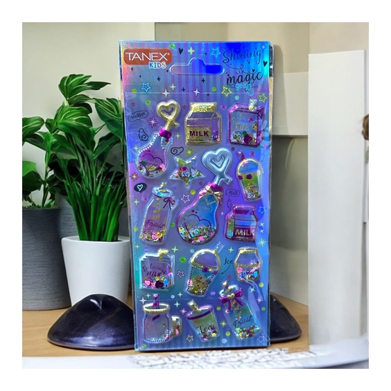 Kids Happy Stickers Kabartma Magic Serisi 26058