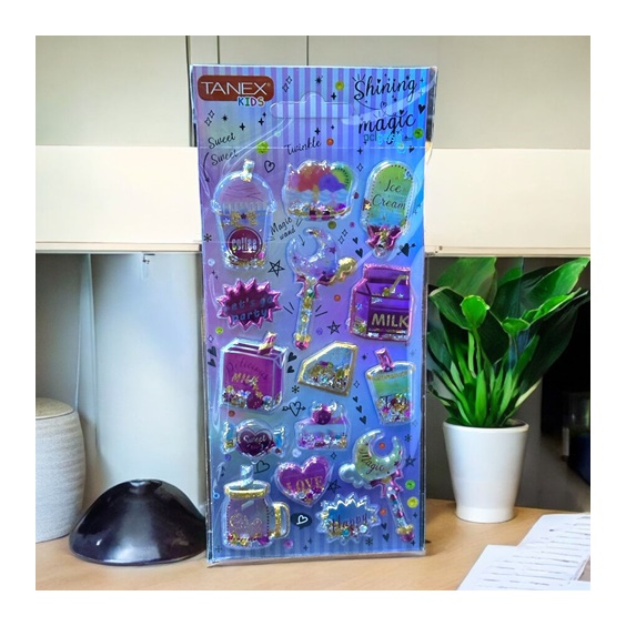Kids Happy Stickers Kabartma Magic Serisi 26054
