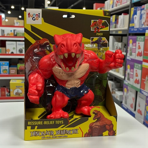 Kinder Stress Releıf Toy Large Soft Esneyen Tyrannosaurus
