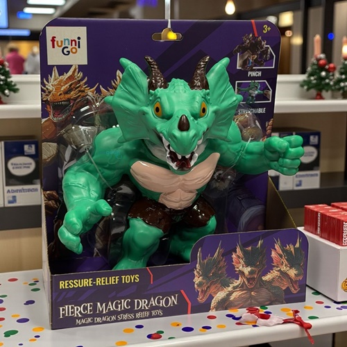 Kinder Stress Relief Toy Esneyebilen One Head Dragon