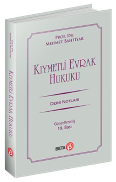 Kıymetli Evrak Hukuku Ders Notları