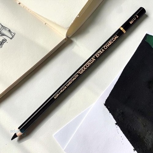 Koh-i-noor Chalk Kömür Kalem Extra Charcoal 8811/3