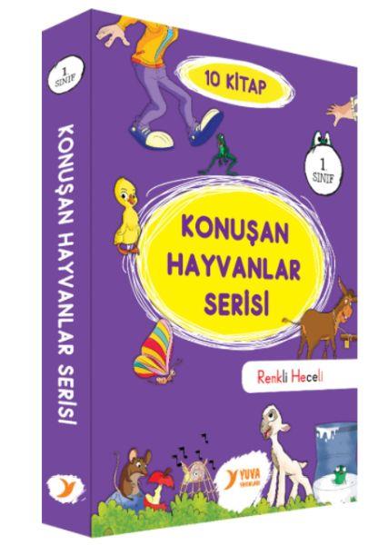 Konuşan Hayvanl. 1.snf 10 Kit. (heceli)