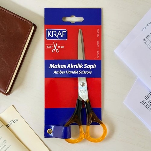 Kraf Makas Akrilik Saplı 16 Cm