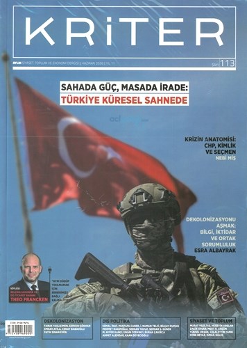 Kriter Dergi 2026/113