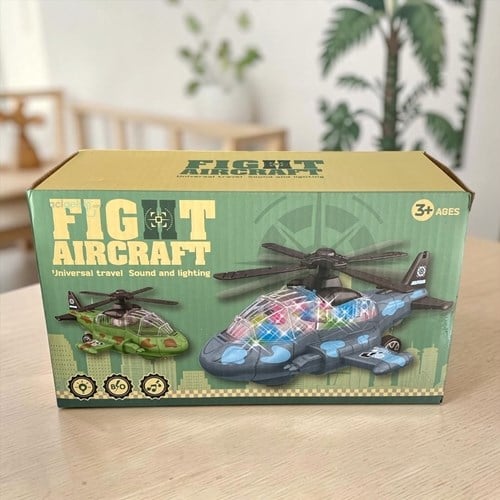Kutulu Işıklı Müzikli Helikopter