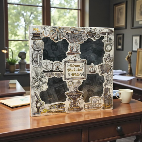 Kutulu Sticker Seti Black 100'lü