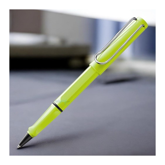 Lamy Safarı Roller Kalem Metal Klıps Neonyeşil