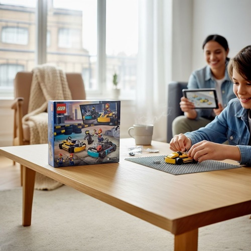 Lego City Go-kartlar Ve Yarış Sürücüleri