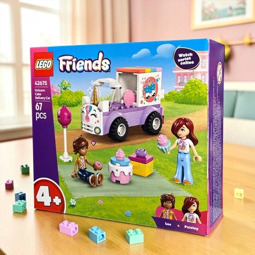 Lego Friends Unicorn Pastane Arabası 67 Parça 42675