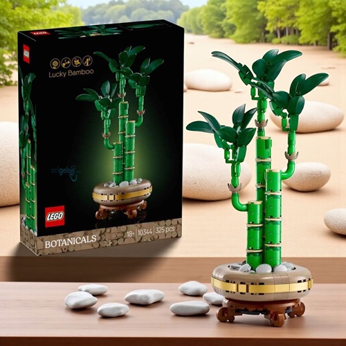 Lego İconic Vazolu Şans Bambusu
