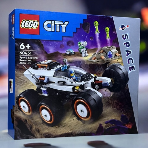 Lego Uzay Keşif Robotu Ve Uzaylı Canlı
