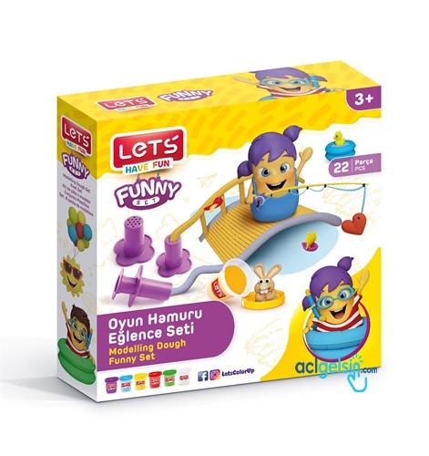 Lets Oyun Hamuru Eglence Seti