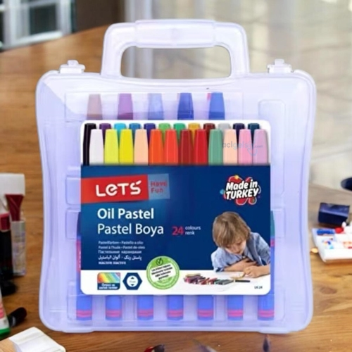 Lets Pastel Boya Çantalı 24 Renk