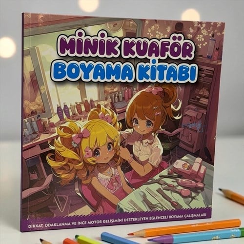 Lilamor Minik Kuaför Boyama Kitabı