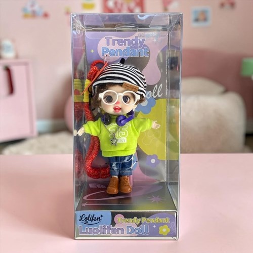 Lolifen Askılı Müzik Sever Kız Model Charm
