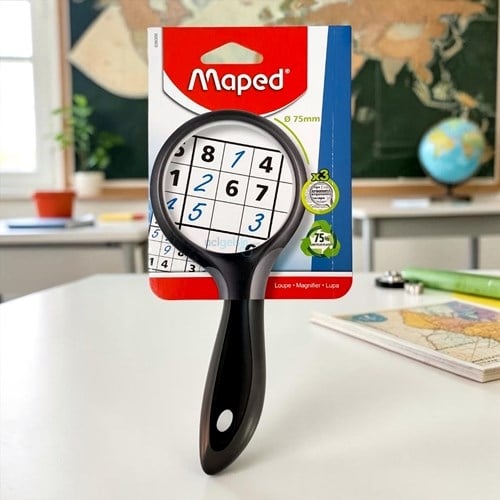 Maped Büyüteç Ergologıc X3 75mm Gri