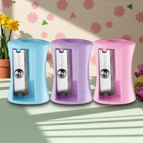 Maped Kalemtraş Tek Delikli Vivo Pastel Renkler