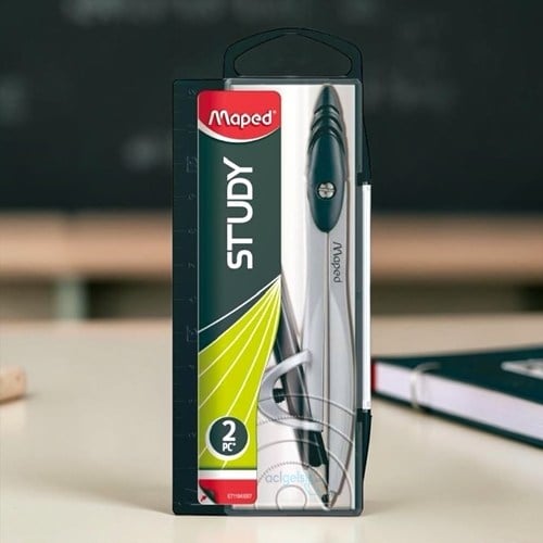 Maped Study Yüzüklü Pergel Gri