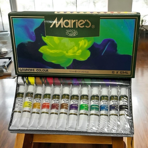 Maries Guaj Boya 12 Renk Set