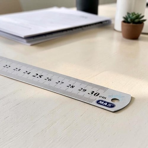 Mas Çelik Cetvel 30 Cm