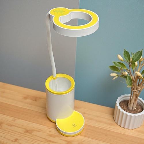 Masa Üstü Kalemlik Model Usb Şarzlı Lamba Sarı