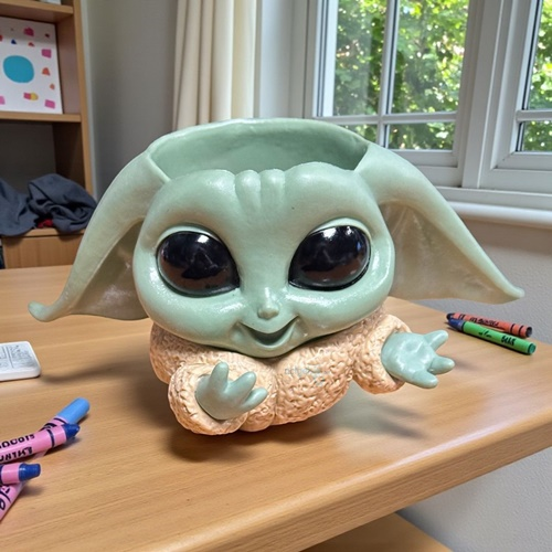 Masa Üstü Mini Düzenleyici Yoda
