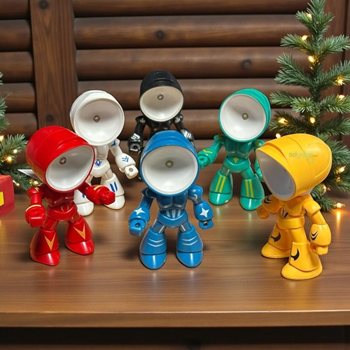 Masa Üstü Mini Pilli Robot Lamba