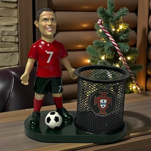 Masa Üstü Ronaldo Figür Kalemlik