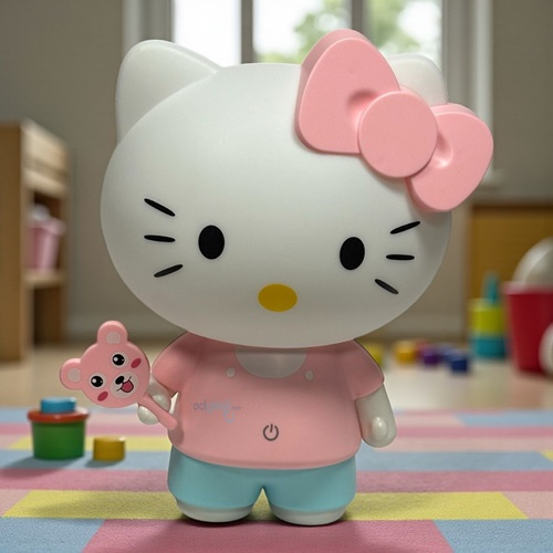 Masa Üstü Sevimli Hello Kitty Usb Led Gece Lambası