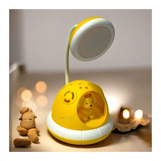 Masa Üstü Sevimli Köpek Temalı Usb Led Lamba