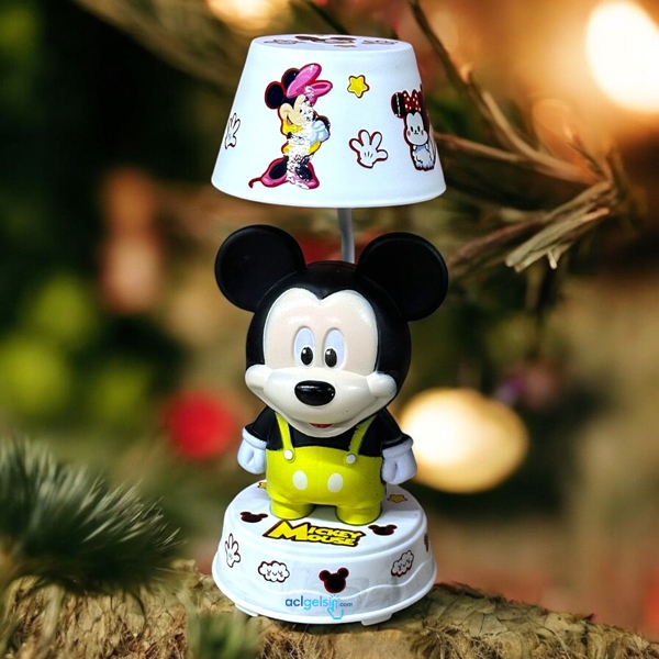 Masa Üstü Sevimli Mickey Maose Usb Lamba 3/s