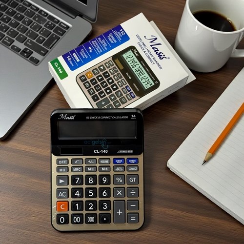 Masis Diğital Hesap Makinesi 14 Haneli Düzeltmeli Cl140