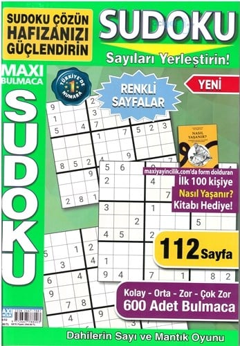 Maxı Bulmaca Sudoku Dergisi 2026/2