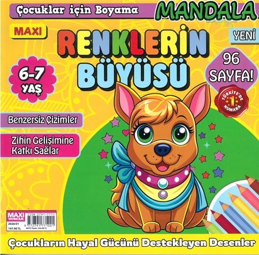 Maxı Mandala Renklerin Büyüsü 2026/01