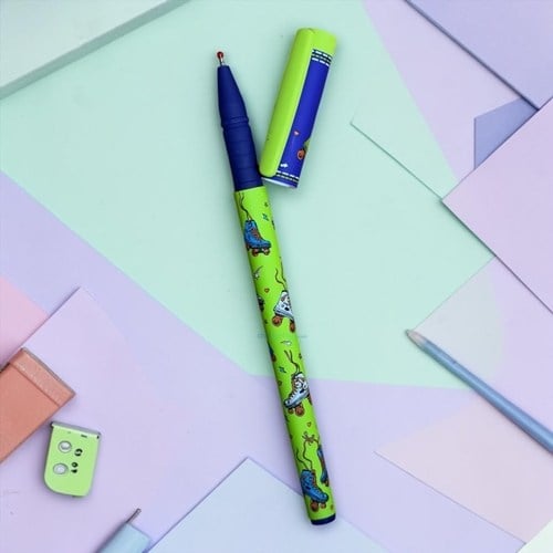Maxx Vinson Fashion Retro Paten Desenli Tükenmez Kalem