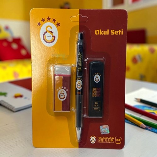 Me Galatasaray Okul Seti Versatil Uçlu Kalem+silgi+uç 07mm