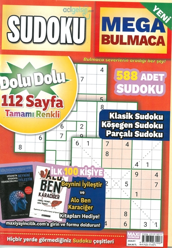 Mega Bulmaca Sudoku 2026/01