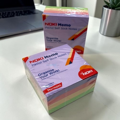 Memo Post-it Pastel Renk Yapışkanlı Not Kağıdı 75x75 Mmm