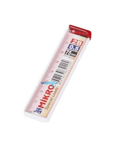 Mikro Min 2b Cetvelli Mekanik Kalem Ucu 0.5mm