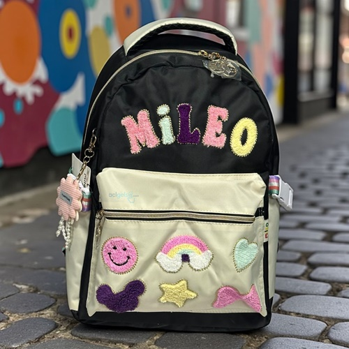 Mileo Puffy Çok Gözlü Okul Çantası 2839