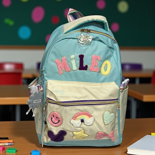Mileo Puffy Çok Gözlü Okul Çantası 2839