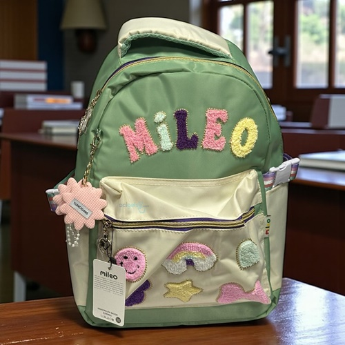 Mileo Puffy Çok Gözlü Okul Çantası 2839
