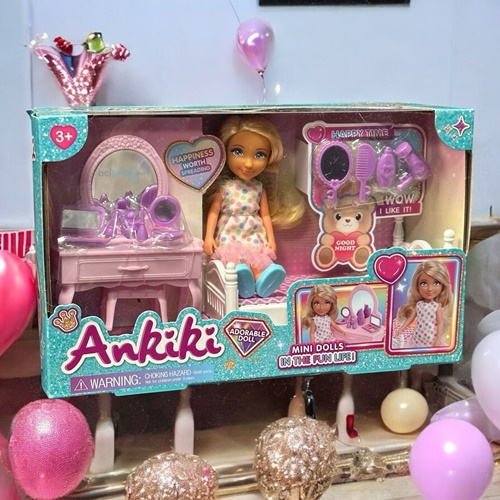 Mini Dolls Ankiki Babek Yatak Odası Seti